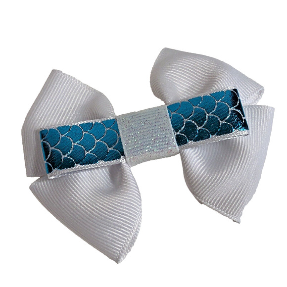 Hair Clip Barrette Lot Ribbon Bow New Coquette Pink Yellow White Lemon Flower - Picture 7 of 10